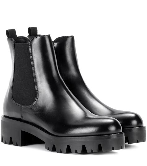 women black prada boots|all black prada boots.